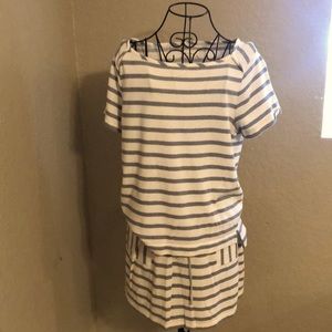 Lou & Grey casual skirt and top combo.